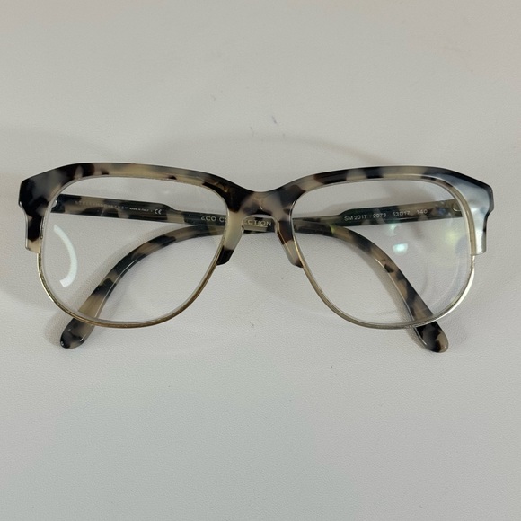 Stella McCartney SM2017 Eyeglasses – Tortoise Clear Cat-Eye 53-17-140 Authentic - Picture 1 of 13